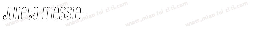 julieta messie字体转换